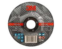 51800 3M T42 Silver Aluminium Oxide Cut-Off Wheel, 115mm Diameter, P120 Grit, Fine