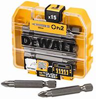 dp73-qz DeWALT Pozidriv Driver Bit 15 Pieces, Pozidriv