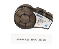 m21-750-488 Brady B-488 Black on Black on White Label Printer Tape, 6.4 m Length, 19.05 mm Width