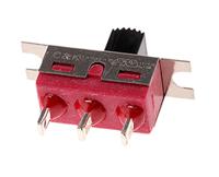 1101m1s3zqe2 C & K Panel Mount Slide Switch SPDT Latching 6 A @ 120 V ac, 6 A @ 28 V dc Slide