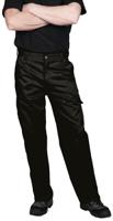 124-8220 RS PRO C701 Men's Black Polyester, Cotton 31in L