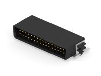 354096-e ERNI 354096 Series Vertical Surface PCB Header, 32 Contact(s), 1.27 mm Pitch, 2 Row, Shrouded