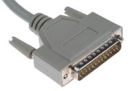 1656291 Phoenix Contact Male 25 Pin D-sub to Female 25 Pin D-sub Serial Cable, 1m PVC