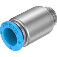 npqe-dk-g18-q8-f1a-p10 Festo NPQE-DK Series Push-in Fitting, G 1/8 to Push In 8 mm, Threaded Connection Style, NPQE-DK-G18-Q8-F1A-P10
