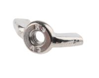 293-101 18mm Plain Stainless Steel Wingnut, M3, A2 304