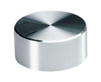 a1438461 OKW 37.8mm Silver Potentiometer Knob for 6mm Shaft Round Shaft, A1438461