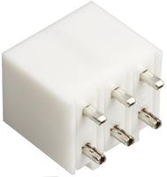 b06p-vl-lfsn JST VL Series Straight Through Hole PCB Header, 6 Contact(s), 6.2 mm Pitch, 2 Row, Shrouded