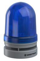 46152060 Werma 461 Series Blue Sounder Beacon, 115 → 230 V, IP65, Wall Mount, 98dB at 1 Metre