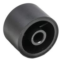 777-7322 RS PRO 24.8mm Black Potentiometer Knob for 6mm Shaft Splined