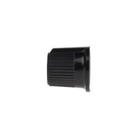 259-6878 RS PRO 16.2mm Black Potentiometer Knob for 3.2mm Shaft Splined