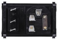 bzh01z000002 Bulgin C14 Snap-In IEC Connector Male, 10A, 250 V, Fuse Size 5 x 20mm