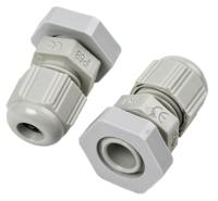 f7021200r SIB SIB-TEC Series Grey PA 6 Cable Gland, M12 Thread, 2.5mm min., 6.5mm max., IP68