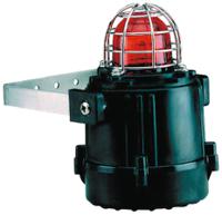 e2xb05dc024b1r1br e2s E2xB05 Series Red Strobe Beacon, 24 V dc, Surface Mount, Xenon Bulb, IP66