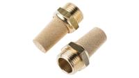 amte-m-lh-g12 Festo AMTE Brass, Bronze 10bar Pneumatic Silencer, Threaded, G 1/2 Male