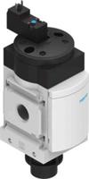 ms6-ee-38-10v24 Festo 3/2 Closed, Monostable Pneumatic Manual Control Valve MS Series, 3/8, 542586