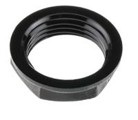 127-417 RS PRO Black PA 6 Cable Gland Locknut, M20 Thread