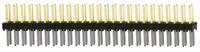 tsw-125-08-l-d Samtec TSW Series Straight Through Hole Pin Header, 50 Contact(s), 2.54 mm Pitch, 2 Row, Unshrouded