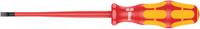 05006442001 Wera Slotted Insulated Screwdriver, 5.5 mm Tip, 125 mm Blade, VDE/1000V, 223 mm Overall