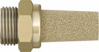 amte-m-lh-g38 Festo AMTE Brass, Bronze 10bar Pneumatic Silencer, Threaded, G 3/8 Male