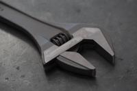 8075-ip Bahco Adjustable Spanner, 455 mm Overall, 53mm Jaw Capacity, Metal Handle