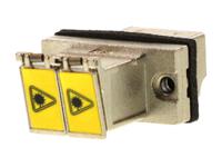 106115-1110 Molex  LC Multimode, Single Mode Duplex Fibre Optic Adapter