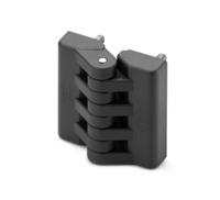422121 Elesa PA Butt Hinge with a Fixed Pin, Screw Fixing, 49.5mm x 48mm x 19mm
