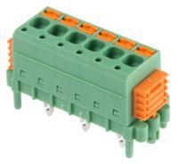 1864079 Phoenix Contact SDC 2.5/ 6-PV-5.0-ZB Series PCB Terminal Block, 6-Contact, 5mm Pitch, Through Hole Mount, 1-Row, Screw