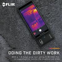 flir-one-pro-ios-usb-c-435-0008-03 FLIR Flir One Pro USB-C Thermal Imaging Camera, -20 To 120 °C, 160 x 120pixel Detector Resolution