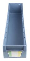 775-5299 RS PRO PP Storage Bin, 90mm x 117mm x 500mm, Blue