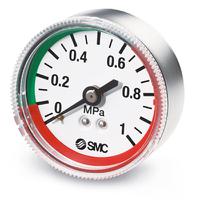 g46-10-02-l SMC R 1/4 Digital Pressure Gauge 0.1mPa Panel 42.5mm Outside Diameter