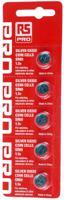 494-2374 RS PRO SR69 Button Batteries, 1.55V, 9.5mm Diameter, 5 Pack