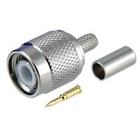 atm-1700 L-Com ATM Series, Plug Cable Mount TNC Connector, Crimp Termination, Straight Body