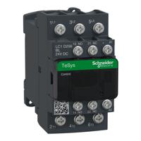 lc1d256bl Schneider Electric LC1D Contactor, 24 V dc Coil, 3-Pole, 25 A, 11 kW 24 V, 3 NO, 600V