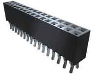 ssq-110-03-t-d Samtec SSQ Series Straight Through Hole Mount PCB Socket, 20-Contact, 2-Row, 2.54mm Pitch, Solder Termination