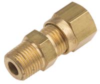 286-737 RS PRO 1/8 BSPT Compression Fitting for Use with Thermocouple or PRT Probe, 4.5mm Probe, RoHS Compliant Standard