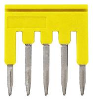 xw5s-p15-5yl XW5S Short Bar for use with XW5G-P1.5-5 Grounding Terminal Block, XW5T-P1.5-5 Feed Through Terminal Block