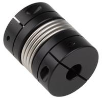 mbc33-12-10-a Ruland Bellows Coupling, 33mm Outside Diameter, 12mm Bore, 42.9mm Length Coupler