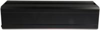 188-1272 RS PRO Black Extruded Aluminium Heat Sink Case, IP40, Black Lid, 400 x 100 x 130mm