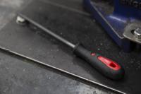 161-1480 RS PRO 150mm, Second Cut, Round Engineers File With Soft-Grip Handle