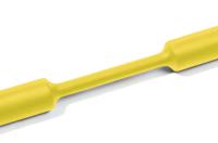 333-31204 HellermannTyton Heat Shrink Tubing, Yellow 12mm Sleeve Dia. x 30m Length 3:1 Ratio, TF31 Series