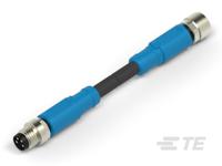 t4062113004-001 TE Connectivity Male/Female 4 way M8 to 4 way M8 Sensor Actuator Cable, 500 mm