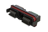atm13-12pc-12pd-bm03 Amphenol Industrial, Armor IPX Automotive Connector Plug Black PCB 24 Way, Solder Termination ATM13-12PC-12PD-BM03