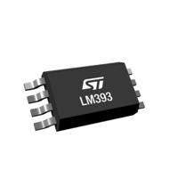 lm393pt LM393PT STMicroelectronics, Dual Comparator, CMOS/TTL O/P, O/P, 1.3μs 2 → 36 V 8-Pin TSSOP8