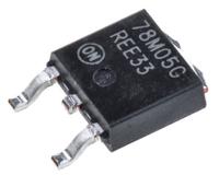 mc78m05cdtg onsemi MC78M05CDTG, 5-Channel Linear, Voltage Regulator, 500 mA, 5 V, TO-252 2-Pin