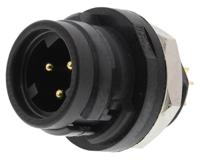 hr30-6r-3p71 Hirose Circular Connector, 3 Contacts, Panel, Miniature Connector, Socket, Male, IP67, IP68, HR30 Series