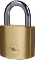y110b401222 Yale Padlock Brass Padlock, 6.3mm Shackle, 40mm Body