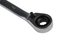 1rm-7 Bahco 1RM Series Ratchet Spanner, 7mm, Metric, Double Ended, 140 mm Overall