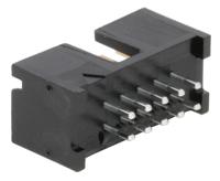 103309-1 TE Connectivity AMP-LATCH Series Straight Through Hole PCB Header, 10 Contact(s), 2.54 mm Pitch, 2 Row, Shrouded