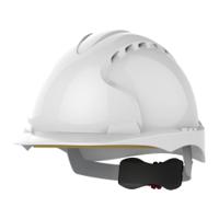ajf170-000-100 JSP EVO3 White Safety Helmet, Ventilated