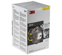 3m-aura-9914 3M 9900 Speciality Series Respirator Mask for Nuisance Odour Protection, FFP1, Non-Valved, Moulded 10 per Package